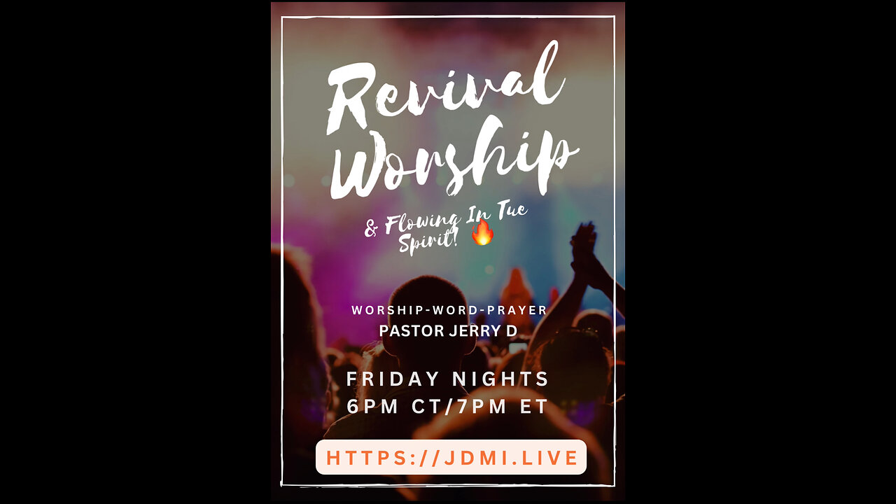 🔥Worship Friday Night🔥& Flowing in the Spirit & “Prayer 🙏 4 Frens” Starts 6PM CT/ 7PM ET