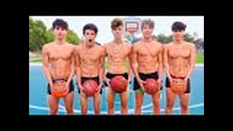 EXTREME STRIP BASKETBALL w_ Brent Rivera _ Ben Azelart