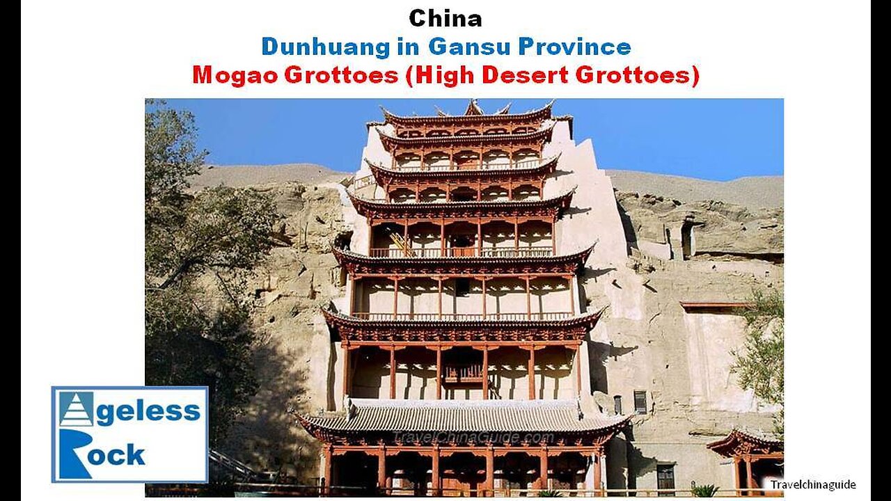 Mysterious Mogao Grottoes in Gansu, China