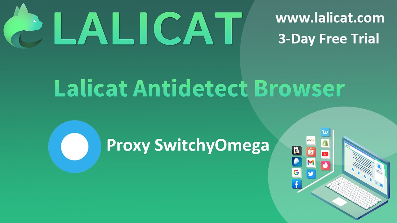 How to Use Proxy SwitchyOmega Chrome Extension on Lalicat Virtual Browser?