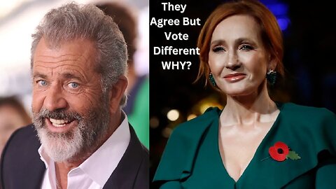 Mel Gibson Reveals Obvious Trump Support + Why JK Rowling Votes Against Trump Even Though They Agree