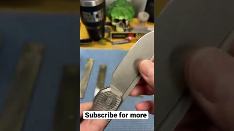 Knife sharpening, chase the burr vs scratch pattern #Shorts #Knives #KnifeSharpening #Knife￼