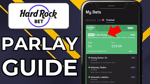 HOW TO PARLAY ON HARD ROCK BET