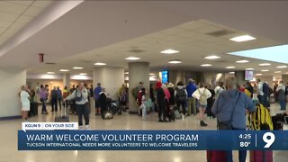 Tucson International Airport volunteer program needs communities help ahead of holiday travel