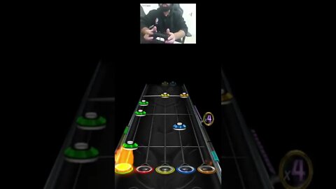 MASTER OF PUPPETS no GUITAR HERO jogando no modo EXPERT