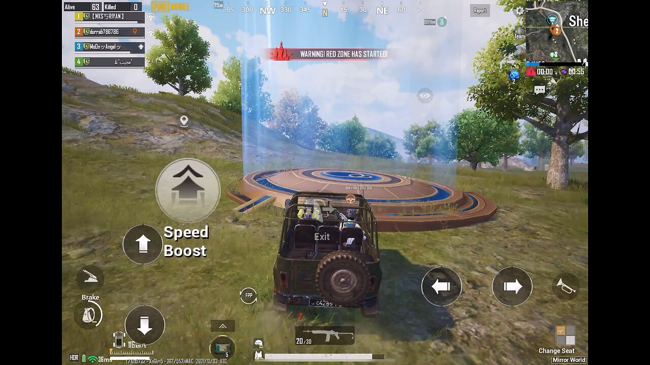 PUBG mobile/ BGMI funky video on iPad Air 4