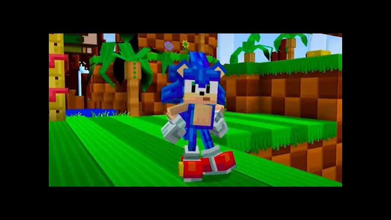 NOVO Sonic no Minecraft hive #shorts