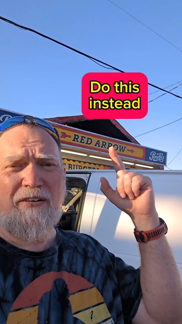 Road Trips - Try the local fast food places