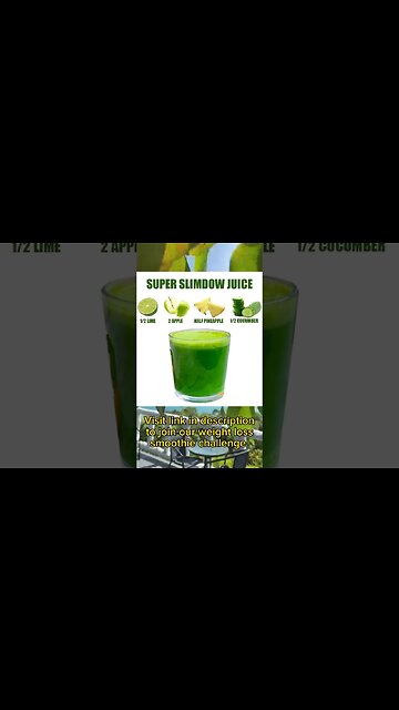 Super slim down juice recipe | How to get skinny drinks | Juice that makes you lose weight #Shorts