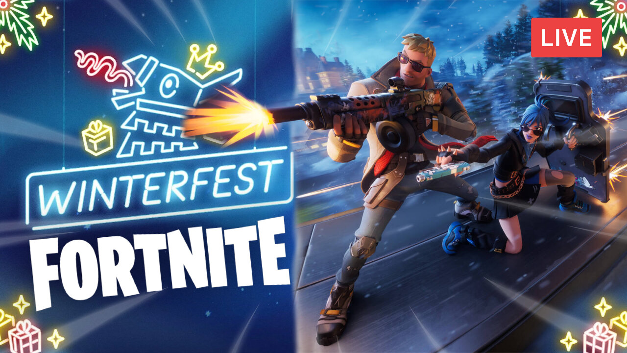 WINTERFEST 2023 w/MissesMaam & BubbaSZN :: Fortnite :: FIRST-TIME PLAYING NEW SEASON {18+}