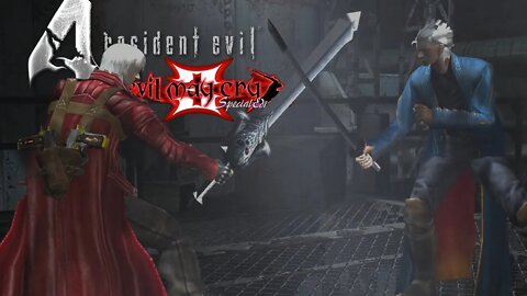 Resident Evil 4: DMC 3 EDITION #22 - Dante vs Vergil