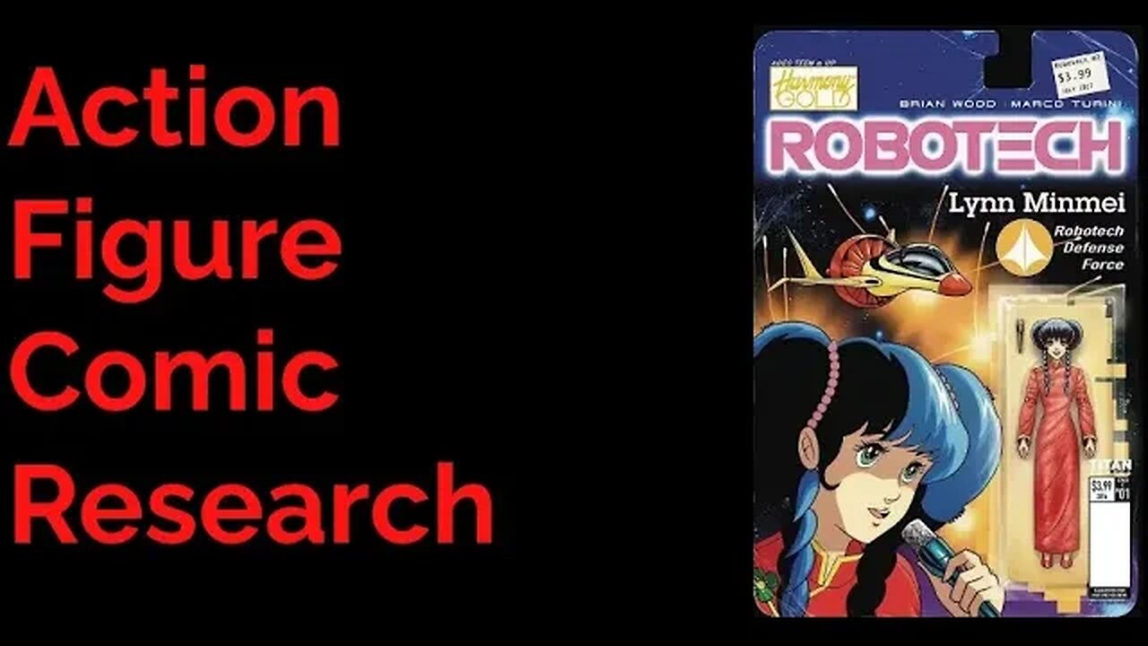 Action Figure Comic Research #actionfigures #Comics #Titancomics #comicbooks #robotech