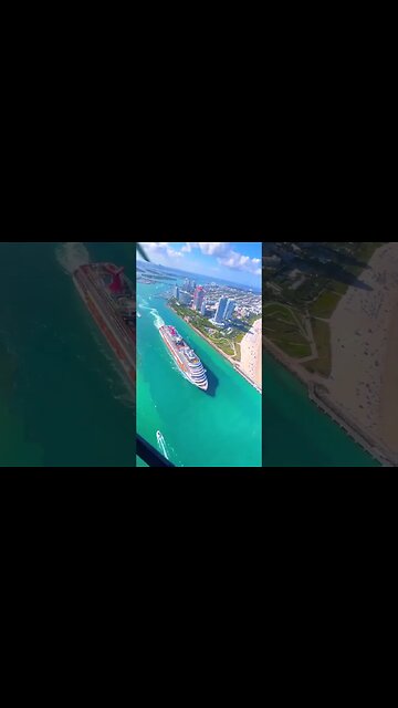 CarnivalHorizon is leaving the Port of Miami and heading out to sea!