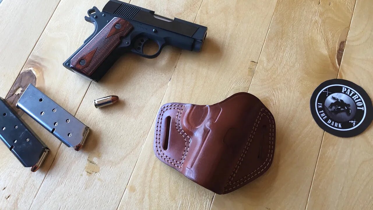 Craft Holsters - Custom Leather Open Top OWB - Pt1 First Impressions PIDD