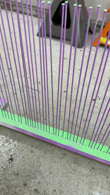 #Cerakote dual color aero spokes for custom #mtb wheel build