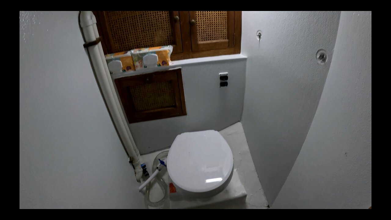 S04E39 - Bathroom (Head) Remodel - Final (Seaflo Electric Toilet Install / Test)