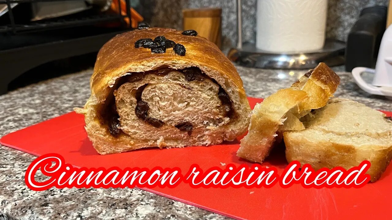 Cinnamon Raisin bread#Sourdoughbread￼