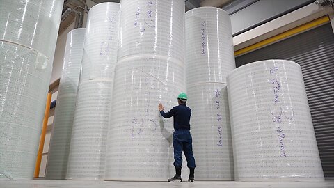 Process Of Making Toilet Paper | Japanese factory