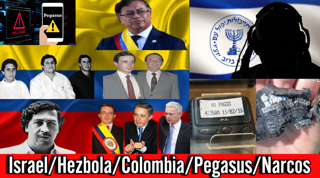 Israel y Colombia usando Pegasus? Narcos y un poco MAS.