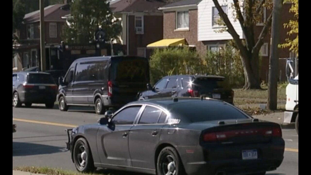 Detroit police shoot & killed barricaded gunman suspect