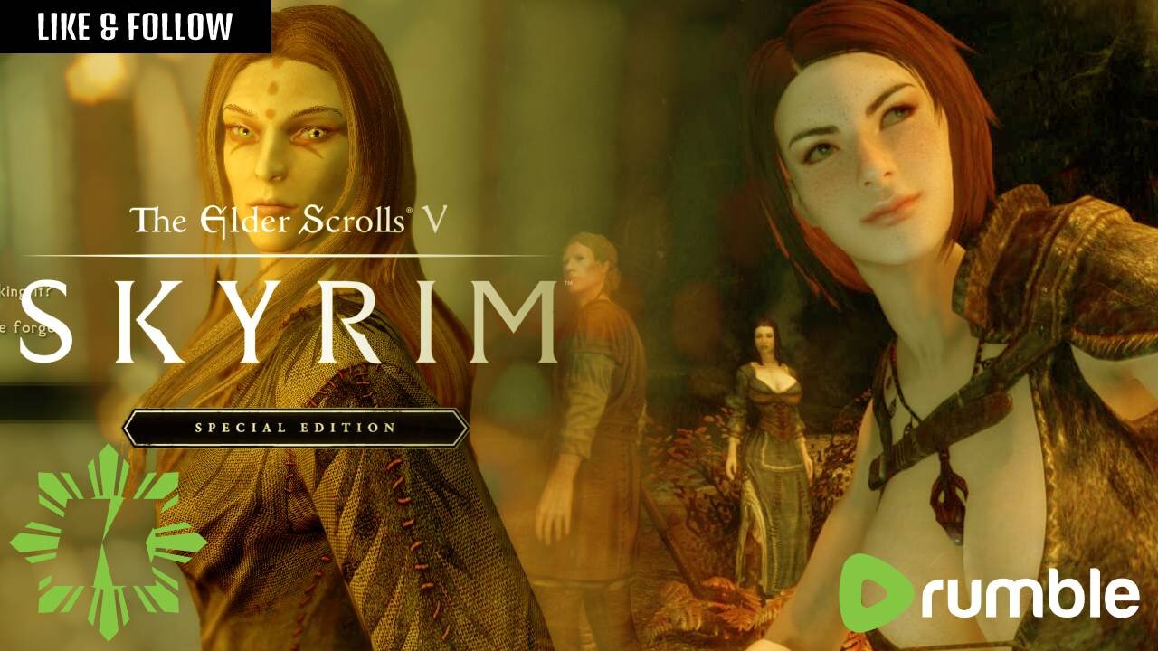 ▶️ WATCH • SKYRIM SE MODDED • THANE OF WINTERHOLD • JUST GAMING [5/18/23]