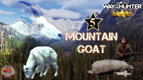 5 STAR Mt. Goat Hunt, Zero Tracking HEART Shot - Way of the Hunter