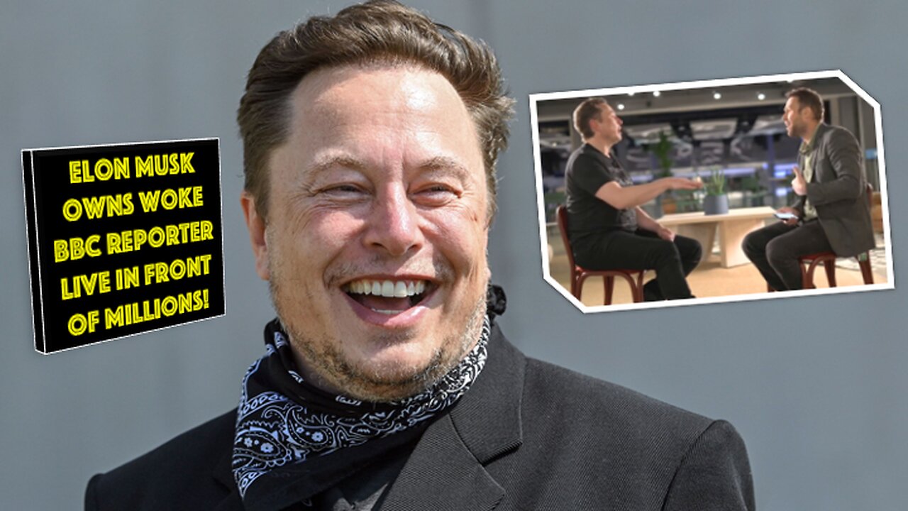 Video Reaction: Elon Musk Owns Woke BBC Reporter in front of Millions!