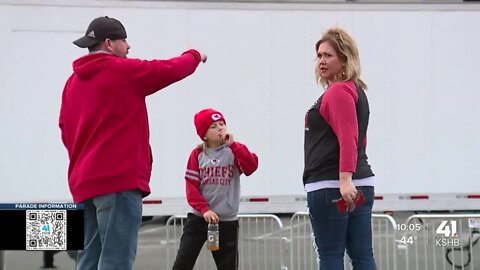 Family prepared weeks in advance for Chiefs Kingdom Champions Parade