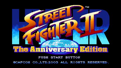 Hyper Street Fighter II The Anniversary Edition - Hack Edition ( PS2 ISO )