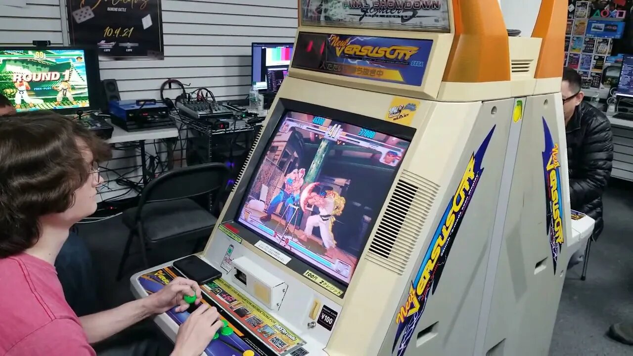 3rd strike tournament at brooklyn video games arcade. let's gooooo