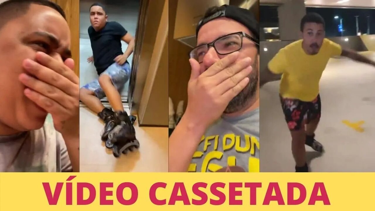 Carlinhos Maia Treina Patins com Maxwell e Paulo Rodrigues e Haja VÍDEO CASSETADA