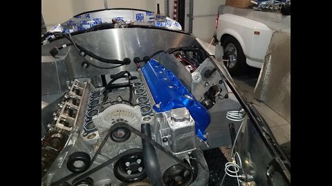 Engine's Back In Mike's Factory Five Racing Mk3