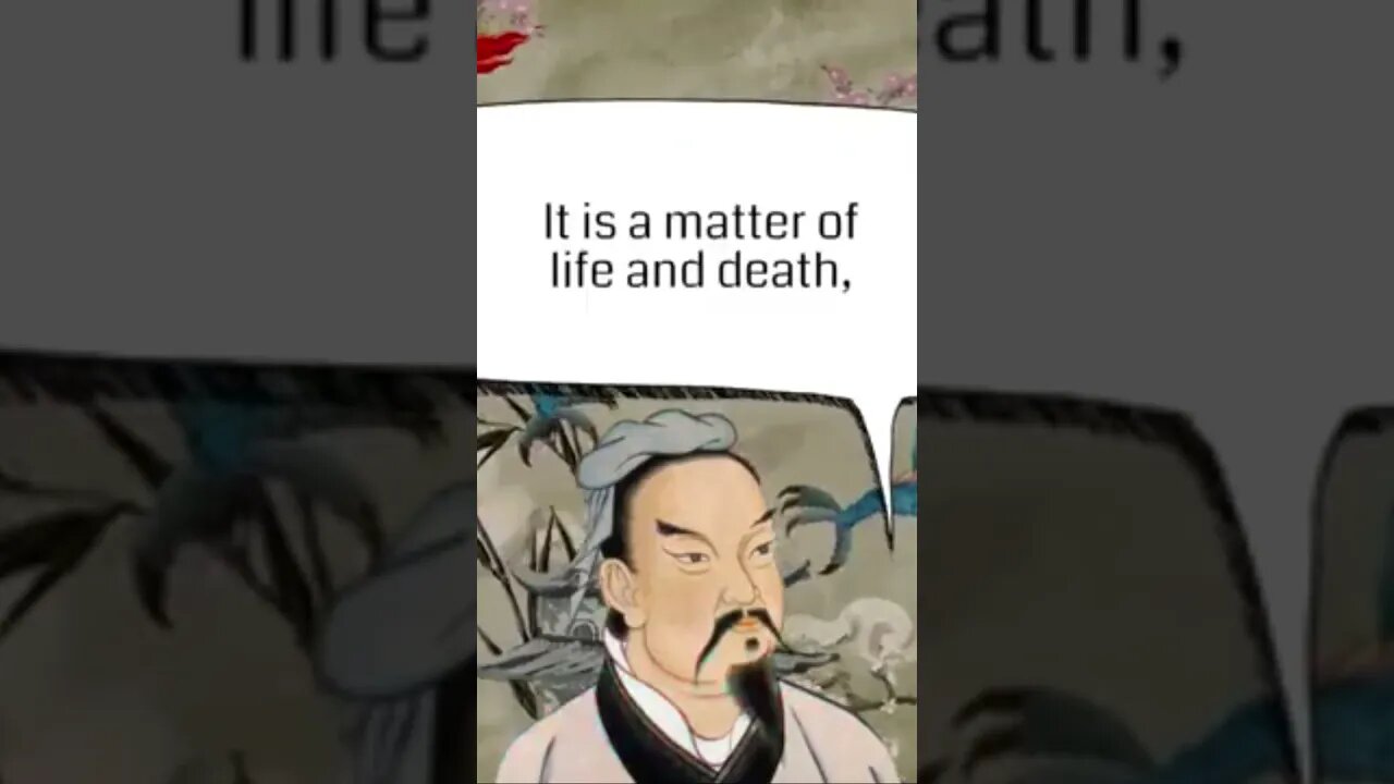 From The Art of War by Sun Tzu