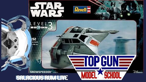 TOP GUN MODEL SCHOOL LIVE! Revell - Snowspeeder
