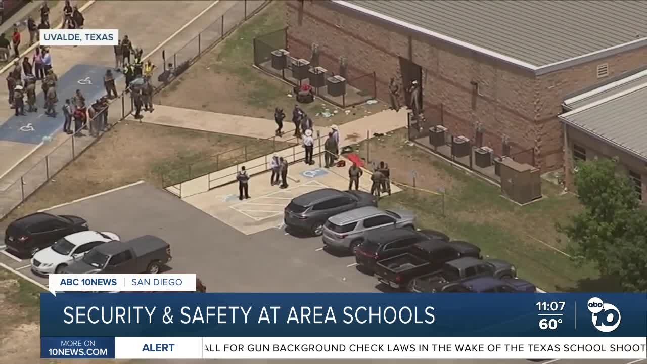 SDCOE discusses safety and security planning at area schools amid TX mass shooting