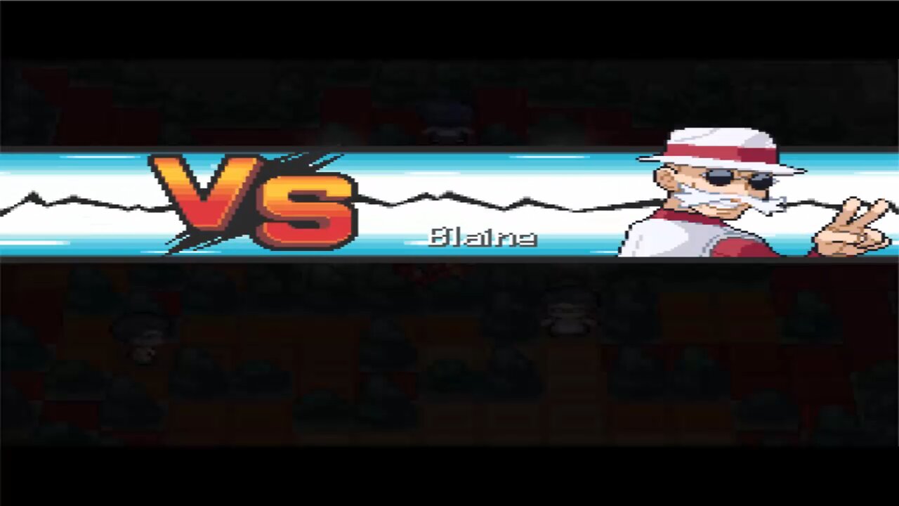 Pokemon HeartGold - Cinnabar Gym Leader Battle: Blaine