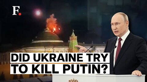 Russia's Explosive Claim: Kyiv Tried to Kill Putin With Drone Strike on Kremlin | Russia Ukraine War