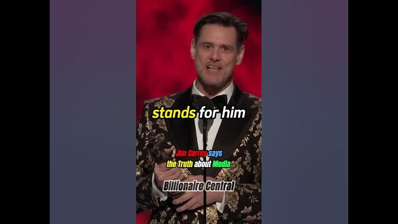 Jim Carrey | We are Manipulated (MUST SEE!)