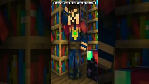 DOUTOR ESTRANHO NO MULTIVERSO DA LOUCURA NO MINECRAFT😱😱😱😱😱😱 #marvel #youtubeshorts #shorts#viral