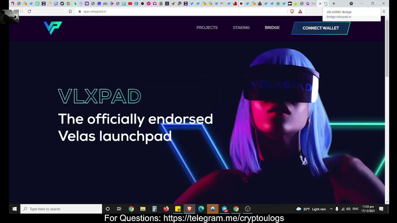 How To Bridge $PLSPAD From BSC To Velas And Stake $PLSPAD On Pulsepad For High APR? No Audio!!!