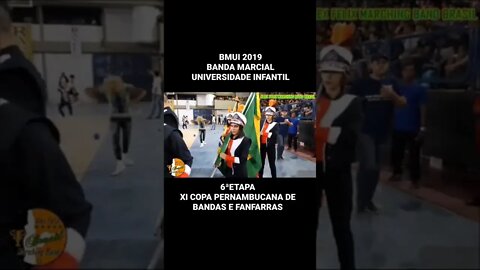 BMUI 2019 - BANDA MARCIAL UNIVERSIDADE INFANTIL - #Shorts