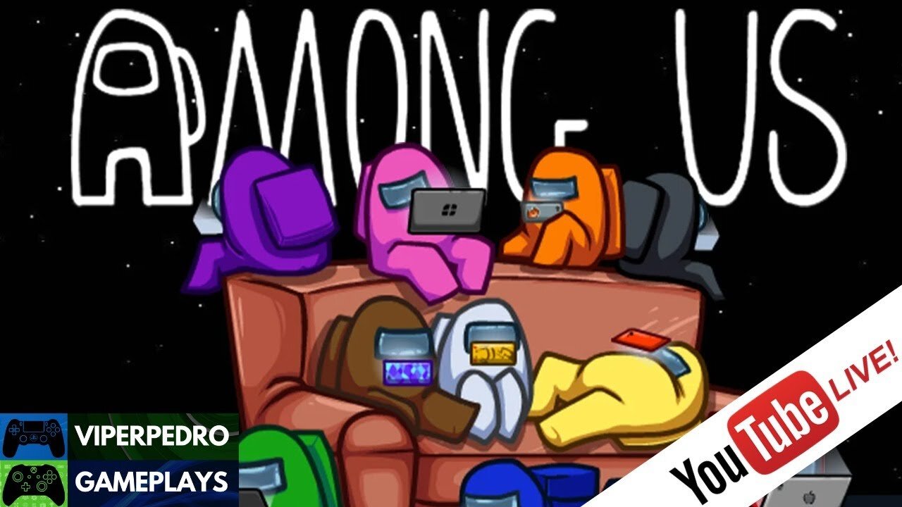 [LIVE] AMONG US | Jogando com os Inscritos #2 (Com Discord) ft. LuBr Game, Leon gamer e parceiros
