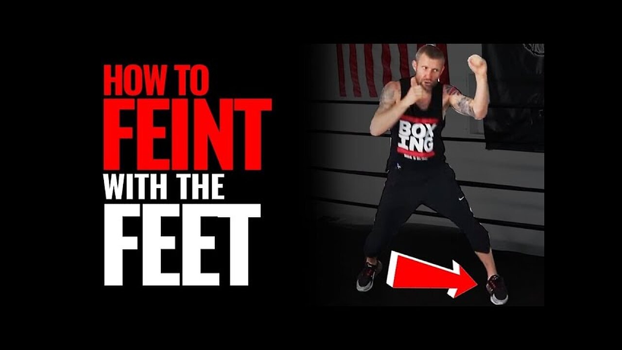 How to FEINT with Feet in BOXING | 3 Methods