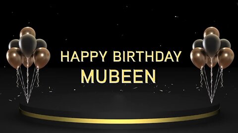 Wish you a very Happy Birthday Mubeen