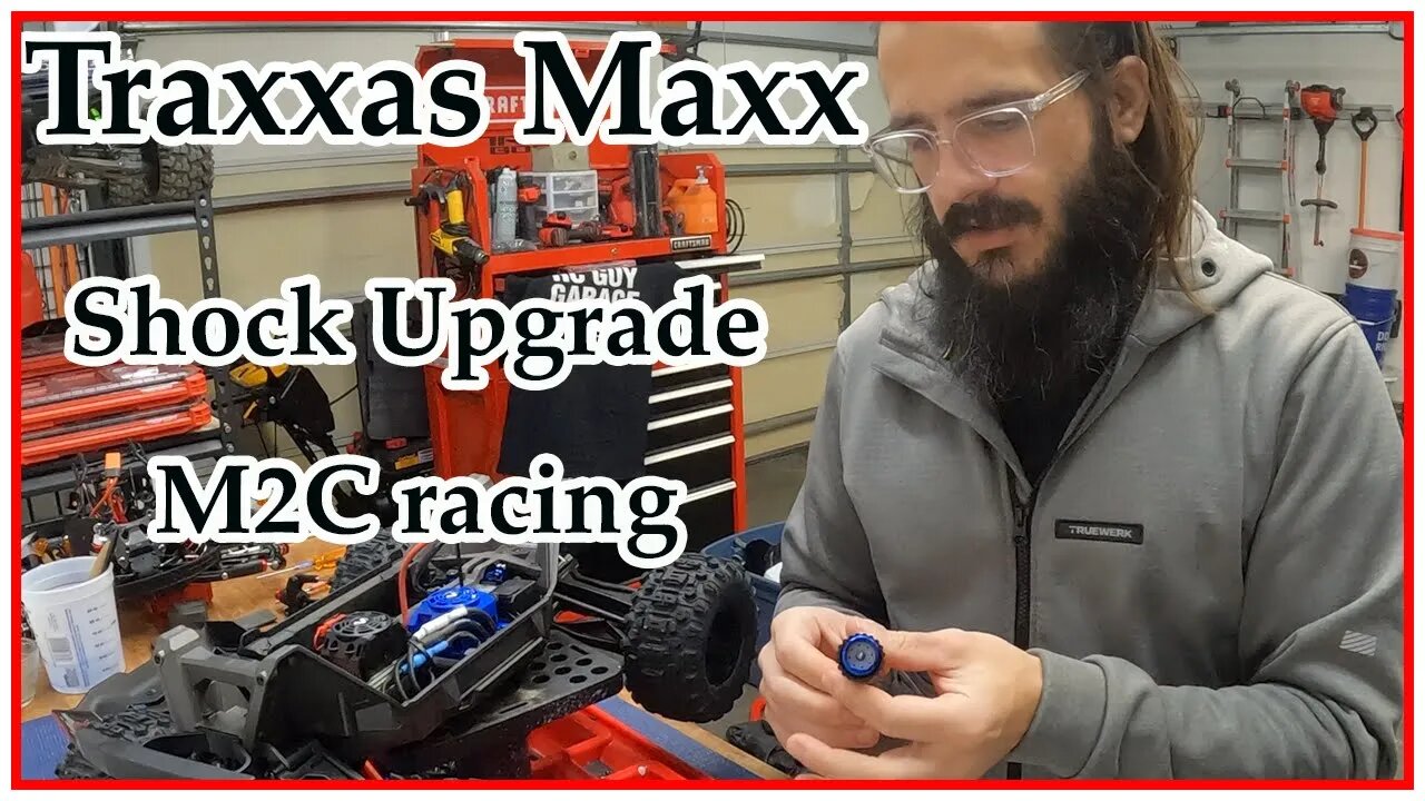 Traxxas Maxx (NEW, V2) M2C Shock Piston Upgrade *2022*