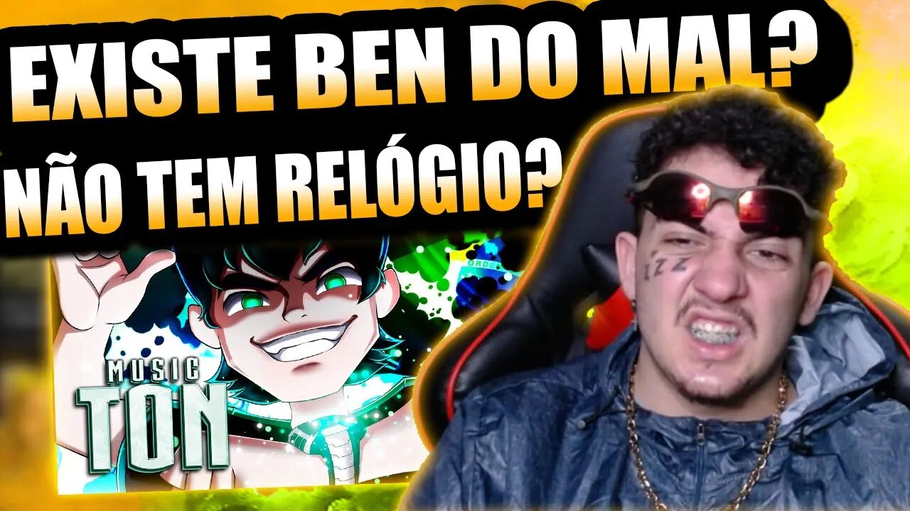 FUNKEIRO REACT Rap do Ben Malvado (Ben 10) - MEU CABELO ESCURECEU | PAPYRUS DA BATATA