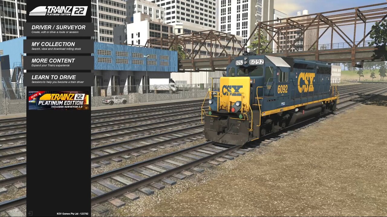 Trainz 22 - Kickstarter County Local Freight Session