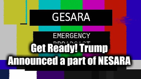 Get Ready! Trump Announced a part of NESARA