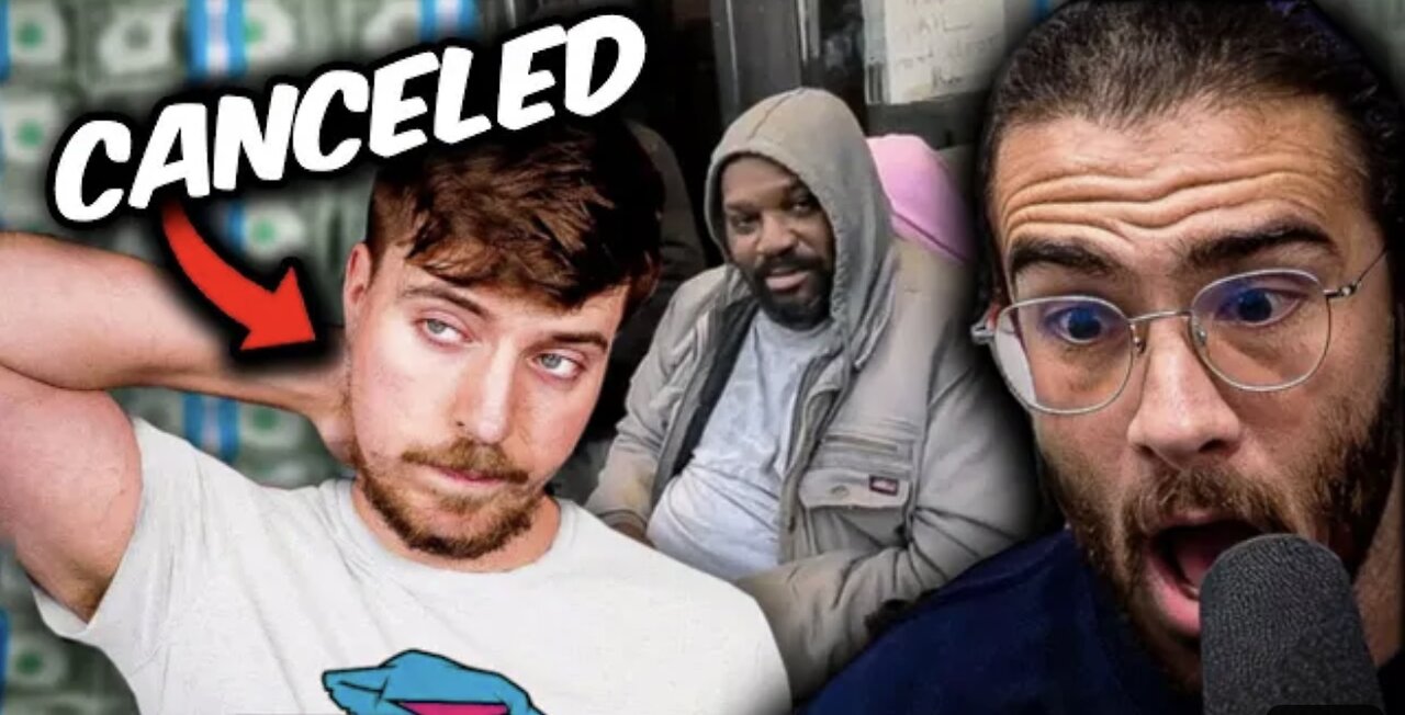 Hasanabi Reacts to MrBeast Canceled By Left!!