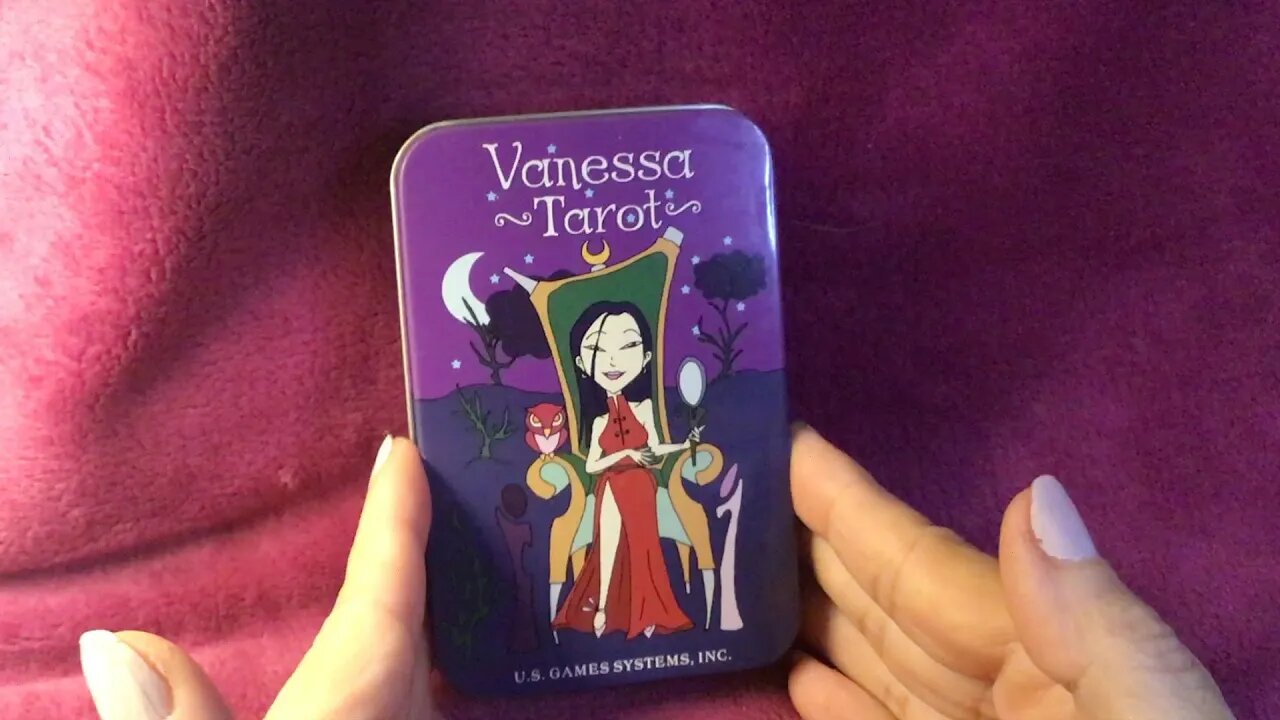 Vanessa Tarot In A Tin by Lynyrd Narciso Flip Through